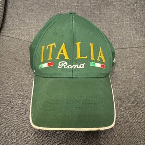 Vintage Green Italia Baseball Cap